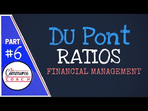 06 DuPont Ratios Financial Management CMa inter CA inter CS Exe - The commerce Coach