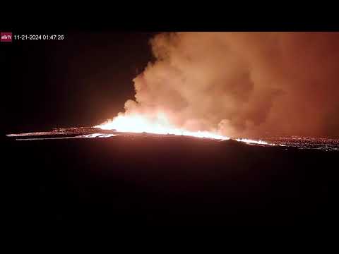 Nov 21, 2024: Drone Tour of the New Iceland Volcanic Eruption