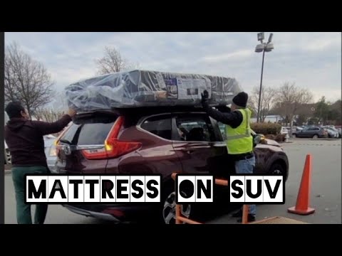 Mattress On Top of SUV