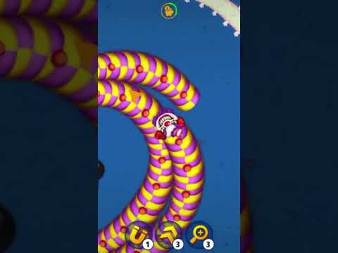 Snake vs  Worm The Ultimate Battle in Worm Zone! || BGGAMERS || #wormzoneio #bggamersofficial