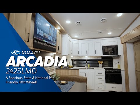 Arcadia Super Lite 242SLMD - A Spacious, State & National Park Friendly Fifth Wheel!