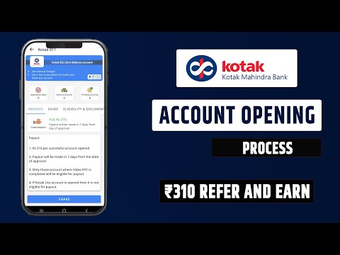 kotak mahindra bank | kotak bank account open online | kotak bank Refer and Earn