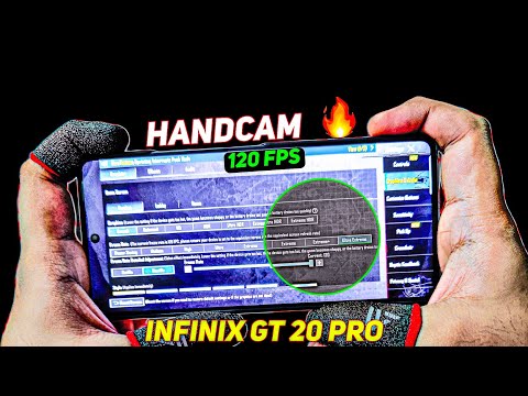 INFINIX GT 20 PRO 120 FPS HANDCAM 🥶PUBG/ BGMI TEST🔥 WITH FPS METER #infinixgt20pro #infinix #120fps