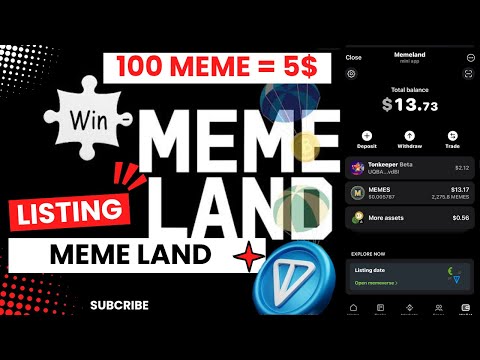 Memeland  Airdrop Real Or Fake  😡| Memeland Listing Confirmed | Memeland Airdrop Withdraw  process ✅