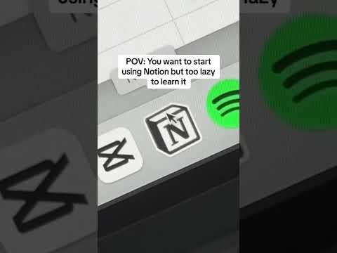 If you want to use Notion, I got you! #notion #notiontemplate #productivity