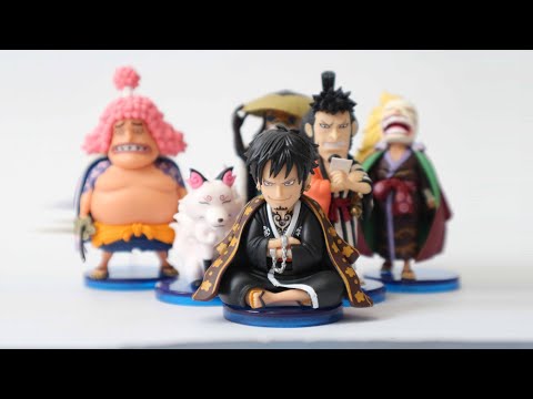 [UNBOX25] WCF ONE PIECE WANOKUNI VOL 8 - Tragalfar Law  Kinemon Ashura Doji Inuarashi Killer Onimaru