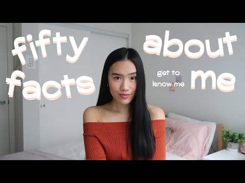 50 facts about me | get to know me! 🧸🧡