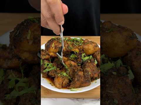 Chicken Pepper Fry ASMR Cooking || #shorts #asmr #recipe #indianasmrworld #chicken #cooking