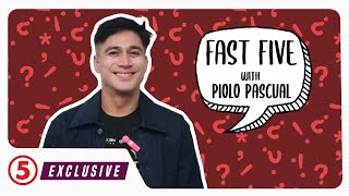 EXCLUSIVE | Fast Five with Piolo Pascual