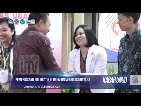 Pemeriksaan Gratis Warnai Bulan Kesehatan Gigi Nasional di Universitas Udayana