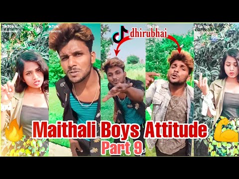 New Maithali Attitude Tiktok//Dhiru Bhai Attitude Tiktok Viral Video 2020//Maithali Boys Attitude 💪/