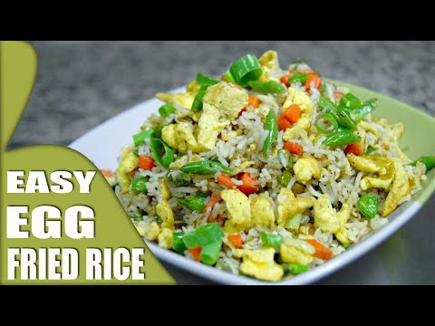 ഈസി എഗ്ഗ് ഫ്രൈഡ് റൈസ് | റെസ്റ്ററന്റ് സ്റ്റൈൽ | Restaurant style Egg Fried Rice Malayalam recipe