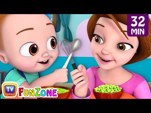 Helping Mommy + More ChuChu TV Funzone Nursery Rhymes & Toddler Videos