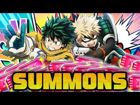 50 *FREE* TICKET SUMMONS!!! | My Hero Ultra Impact