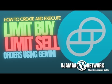 Mastering Limit Orders on Gemini: A Step-by-Step Guide | Ujamaa Network