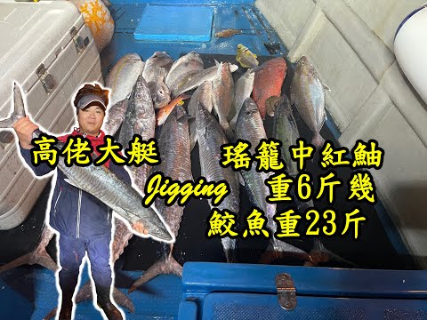 高佬大艇 70海里 Jigging 鮫魚 最重一條23斤