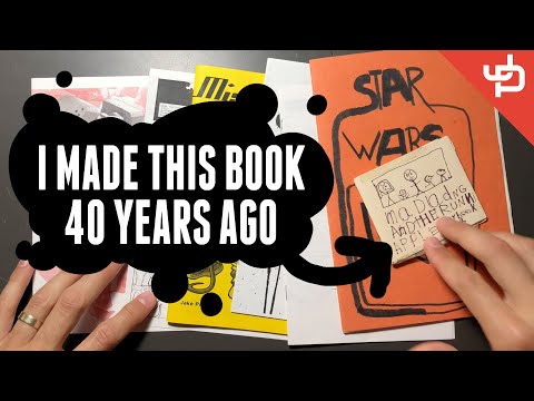 Reacting to books I made as a kid