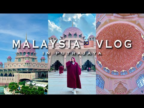 Exploring Malaysia 🇲🇾 Enjoying the Pink Mosque and Ramadan Bazaar 🕌