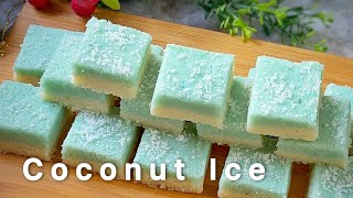 Coconut Ice | 4-Ingredient Christmas Sweet