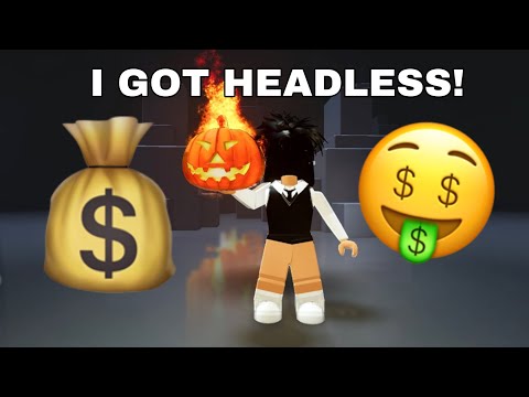 I BOUGHT HEADLESS IN ROBLOX