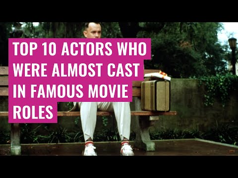 Top 10 actors who were almost cast in famous movie roles