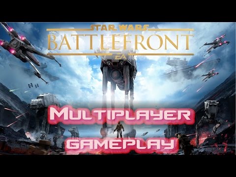 Star Wars Battlefront Beta 2015 - Drop zone multiplayer gameplay