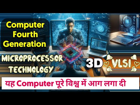 Fourth Generation of Computer || Computer Fundamental CCC Course || Microprocessor Technology (VLSI)