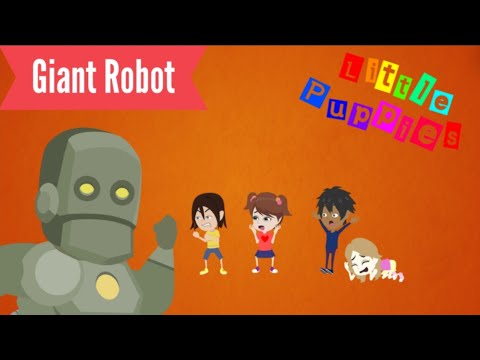 Little Puppies: pilot episode: Giant robot