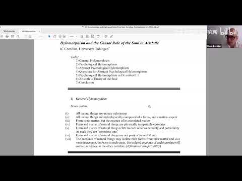 6 17 Hylomorphism and the Casual Role of the Soul in Aristotle - PKU 北大人