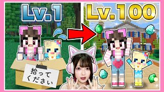 貧乏からお金持ちの豪邸をつくってみた結果…？【マイクラ / Minecraft】【たまちゃん】