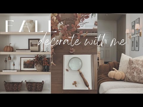 Fall Decorate With Me 2024 || Fall Styling Ideas & Tips