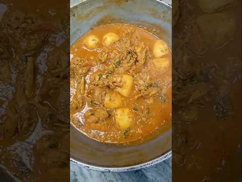 Zero Oil Chicken Curry | Oil free Chicken Recipe |#bengalirecipe #food #laxmikitchen