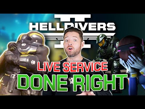 HELLDIVERS 2 is an amazing live service WHEN it WANTS to be