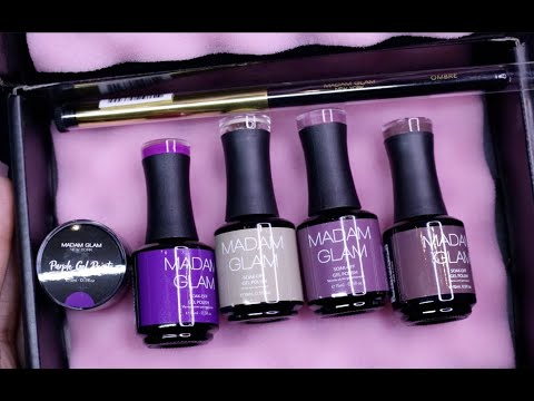 Madam Glam Purple Polishes | You want these!!