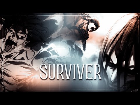 Attack on Titan [ Amv / Edit ] - Survivor - Alightmotion | Preset XML