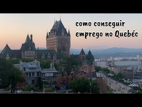 Como conseguir emprego no Canadá (Québec) - Missão de recrutamento Québec en tête (Québec na cabeça)