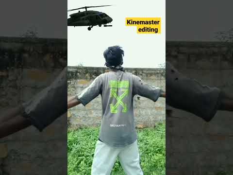 हेलिकपटर ने गोली मारी   | kinemaster video editing #youtubeshorts  #शोर्ट्स