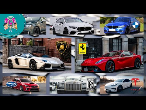 ABC CAR BRANDS FOR KIDS | Learning A to Z with Iconic Vehicle Brands