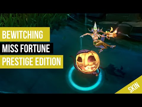 Bewitching Miss Fortune Prestige Edition Skin Gameplay • LoL