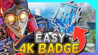 How to ACTUALLY Get Your 4K Damage Badge EASY | Apex Legends Tips and Tricks