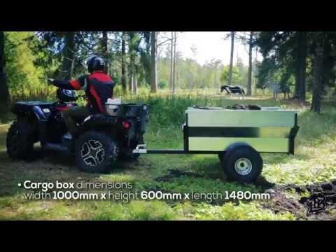 ATV Trailer "BASIC 500"  ( ATV & UTV Accessories )