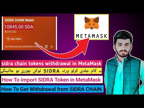 SIDRA Tokens import To MetaMask | Sidra Custom Network URL Token | SIDRA CHAIN Coins Sell Kaise Kare