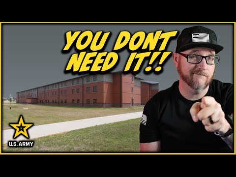 3 things you DONT NEED in the Army barracks