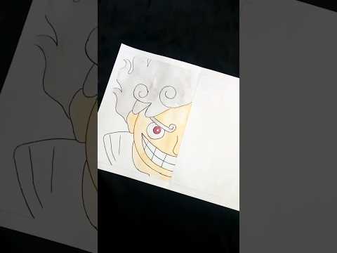 luffy gear 5 Drawing Luffy cuming soon ❤️ #anime #luffygear5 #short #drawing #viral