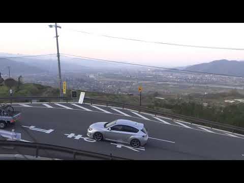 車窓動画　日本三代車窓篠ノ井線姨捨駅付近（夕方）