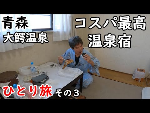 【ひとり旅】飯を食べて、温泉に入るだけが最高。名物女将さんが優しくて楽しかったです。新岡温泉や、茶屋で蕎麦、田んぼアートなど観光もしました。