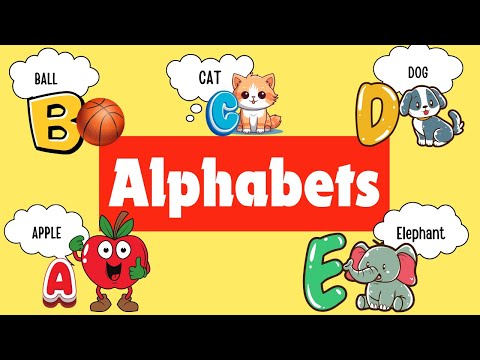 ABC Flashcards | A for Apple Video for kids