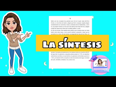 ✅​ La Síntesis |  Estructura, Características, Función, Pasos para hacer una.