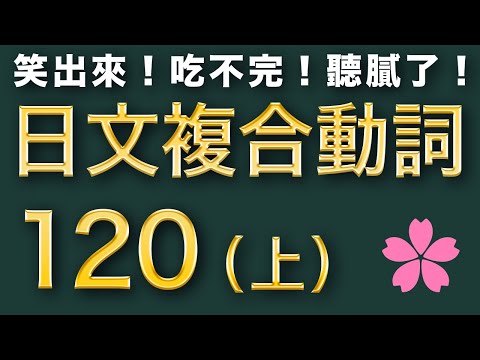 【日文複合動詞特訓①】學習更精準、更豐富的日語表達！突破中級必見！難易度★★★☆☆