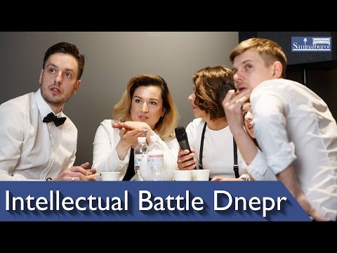 Интеллектуальные батлы в Днепре 2017 - Intellectual Battle Dnepr. Катерина Санина дизайнер декоратор